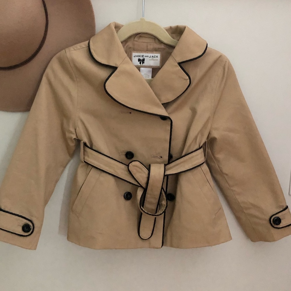 Janie & Jack trench coat, size 2/3